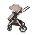 Passeggino VIOLA+ADAPTERS con coprigambe PEARL Beige